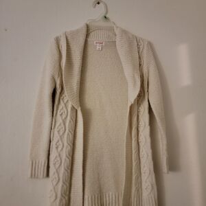 Cat & Jack Cream Knit Cardigan